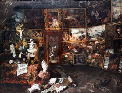 Depiction of a Painting Cabinet by Christian Wilhelm Ernst Dietrich